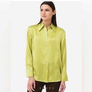 VINCE
Women's Long Sleeve Ruched Back Blouse